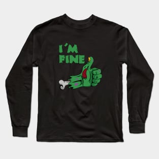 i´m fine Long Sleeve T-Shirt